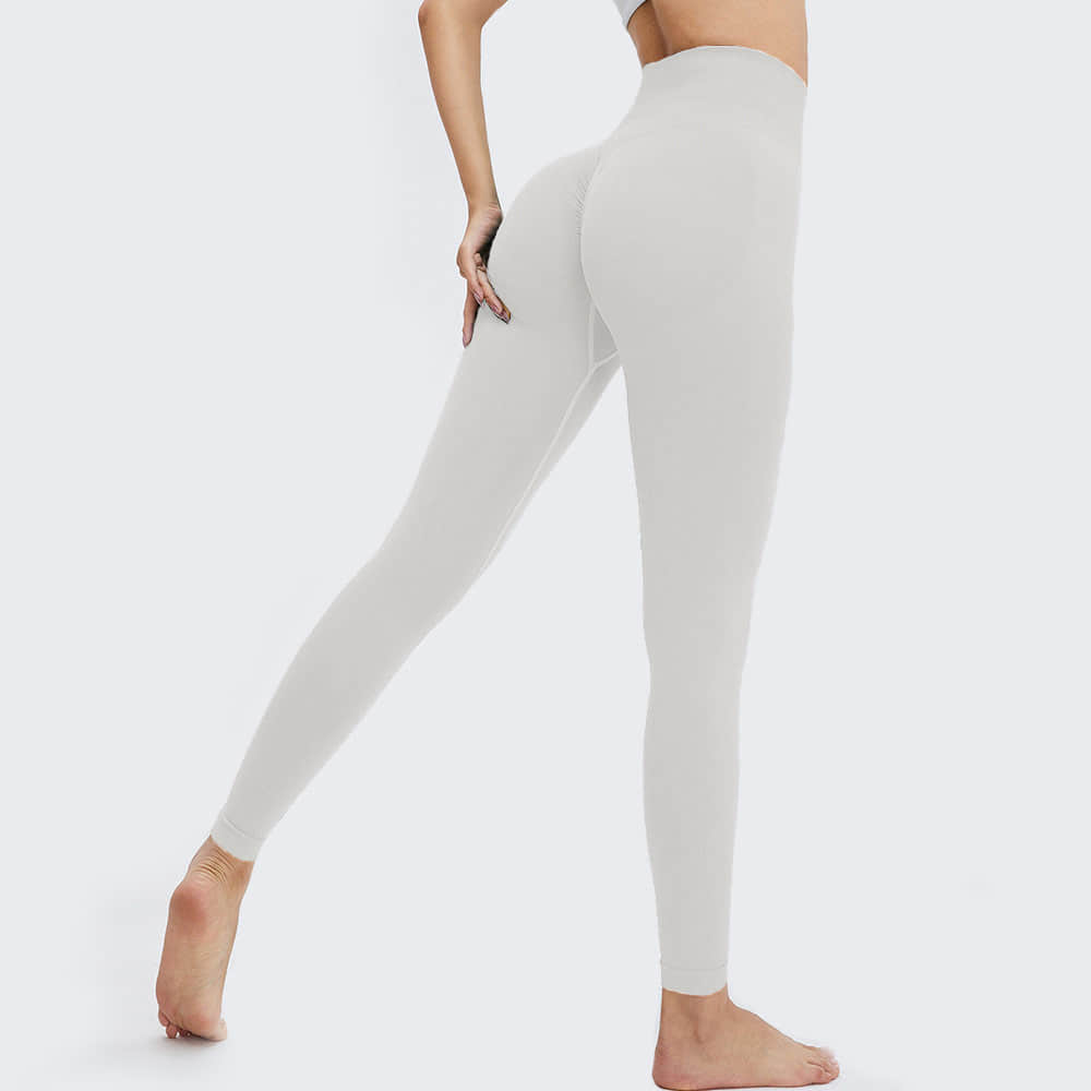 Seamless T-line Sportswear Gym Leggings Peach Butt Yoga Pants for Women