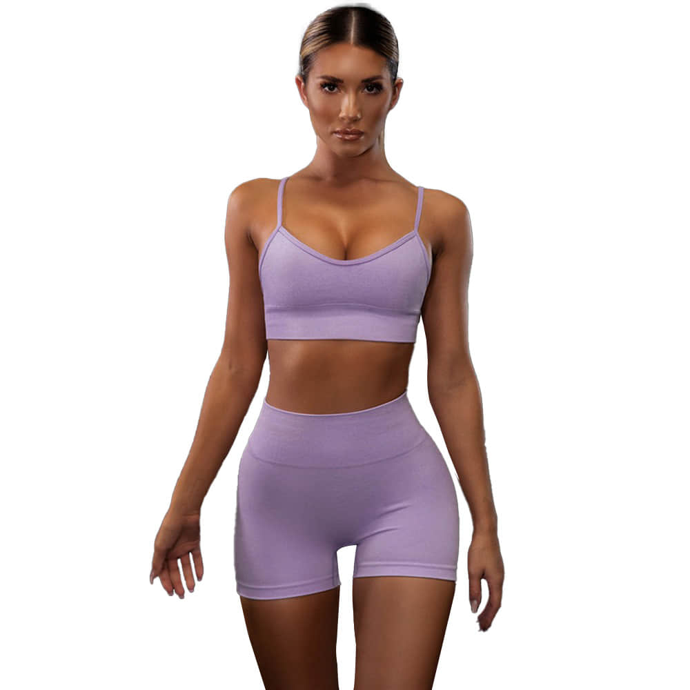 Women Seamless Sportswear Quick Dry Workout Leggings Suit Activewear Sports Plus Size