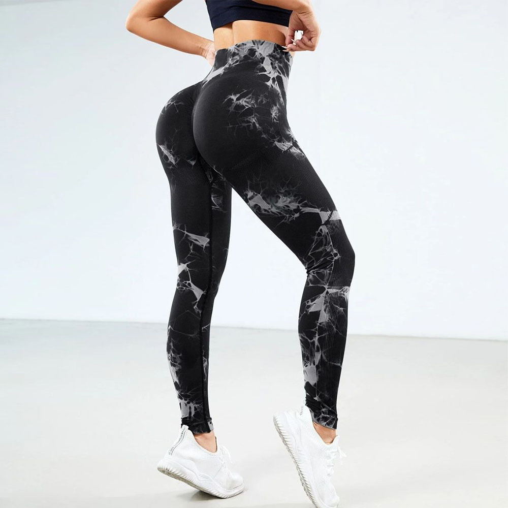 Hot Sale Women Yoga Leggings High Waist Hip Lift Quick Dry Breathable Women Sports Leggings Gym Wear