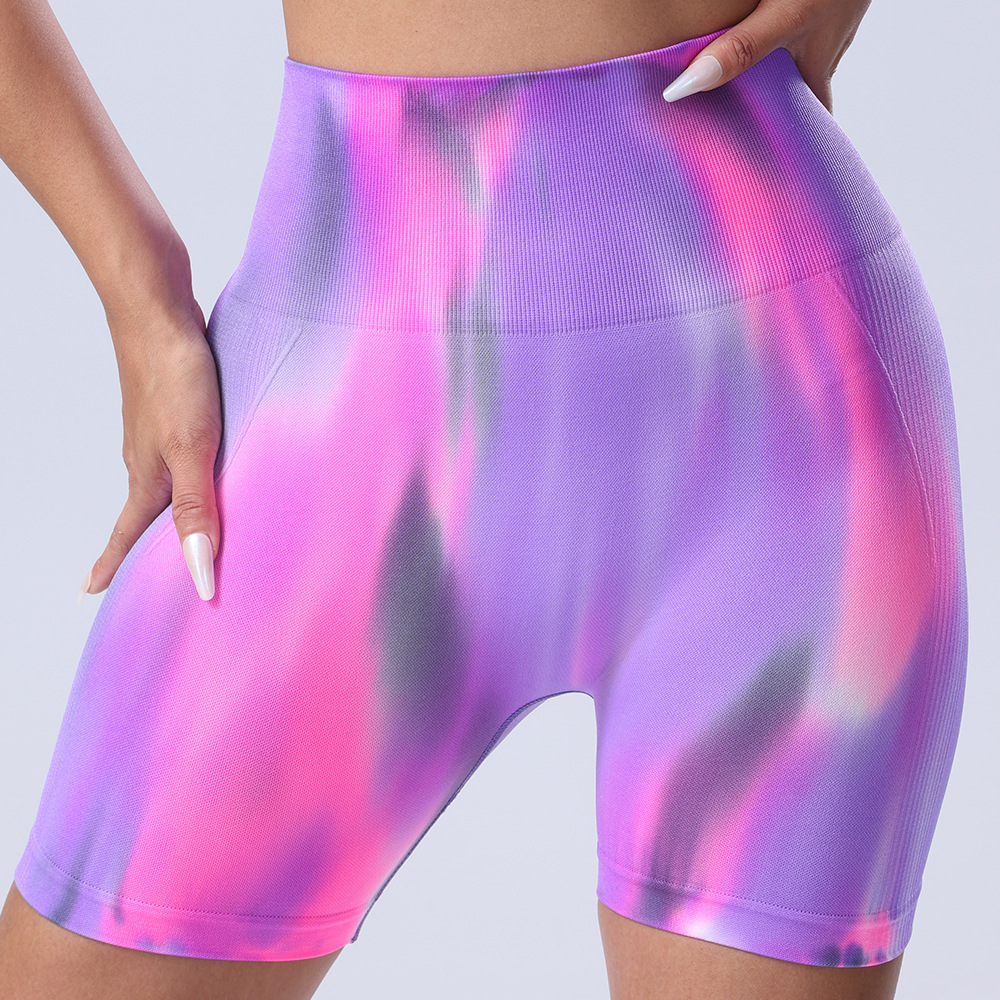 High Waist Yoga Leggings Yoga Shorts Butt Lifting Workout Athletic Sports Running Gym Shorts Pants