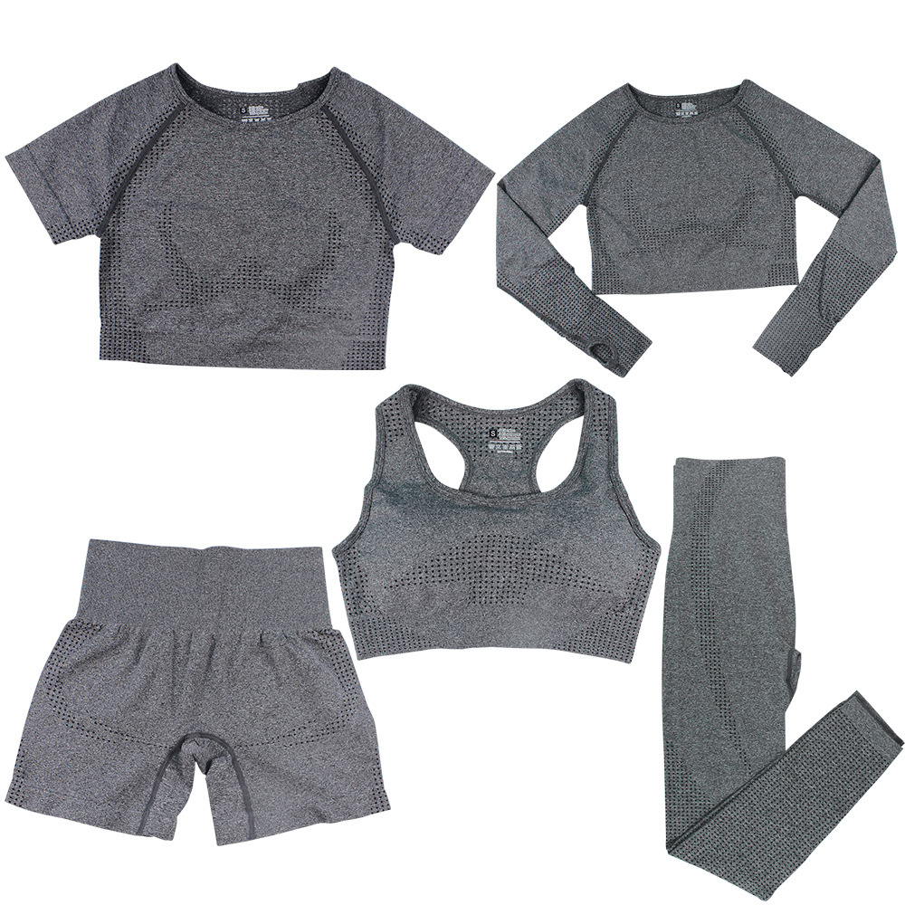 Women Workout Sets Gym Outfit Set  ActiveWear Sporty Woman Fitness Set Workout Clothing Gym Clothes