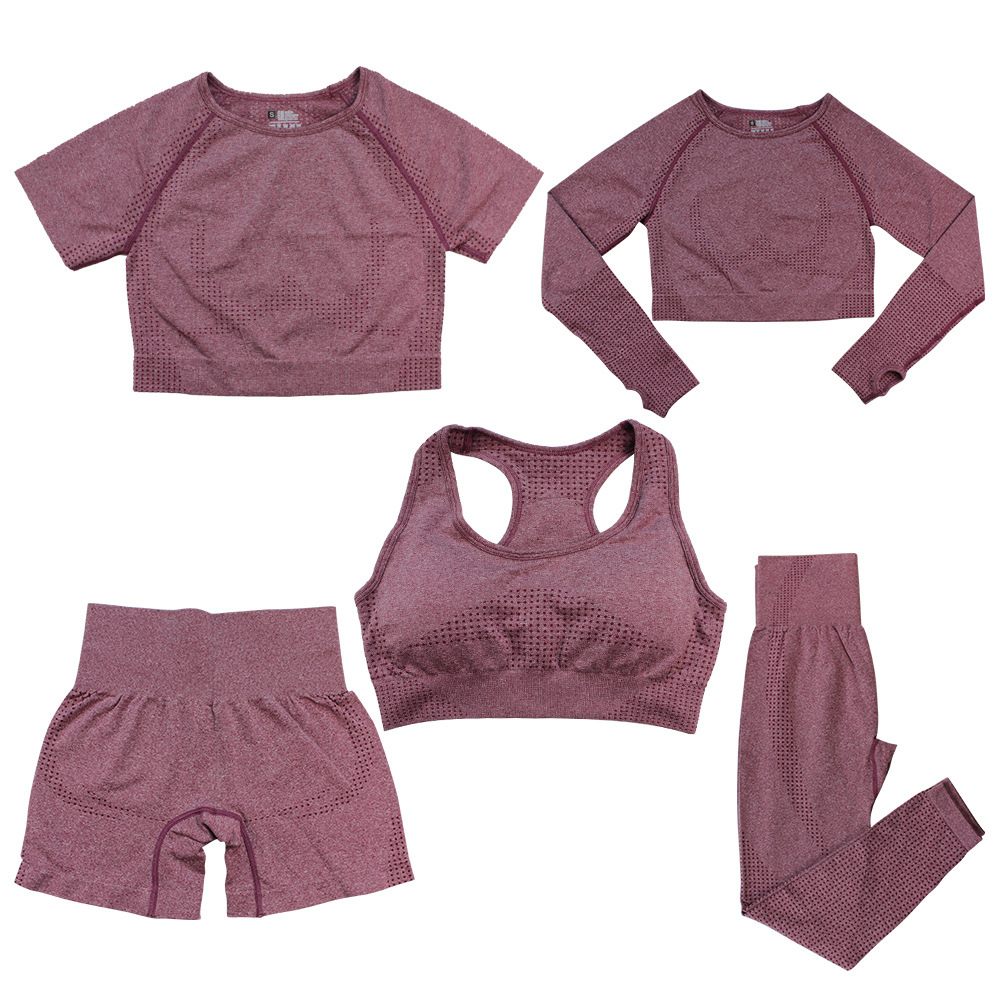 Women Workout Sets Gym Outfit Set  ActiveWear Sporty Woman Fitness Set Workout Clothing Gym Clothes