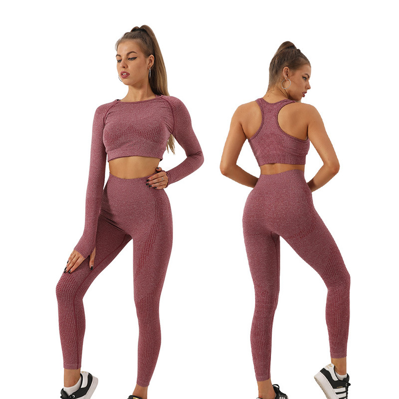 Women Workout Sets Gym Outfit Set  ActiveWear Sporty Woman Fitness Set Workout Clothing Gym Clothes