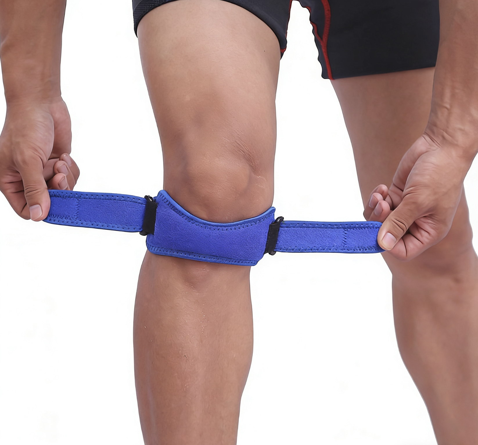 Sports Knee Brace with Patella Support Strap Outdoor Sports Knee Support