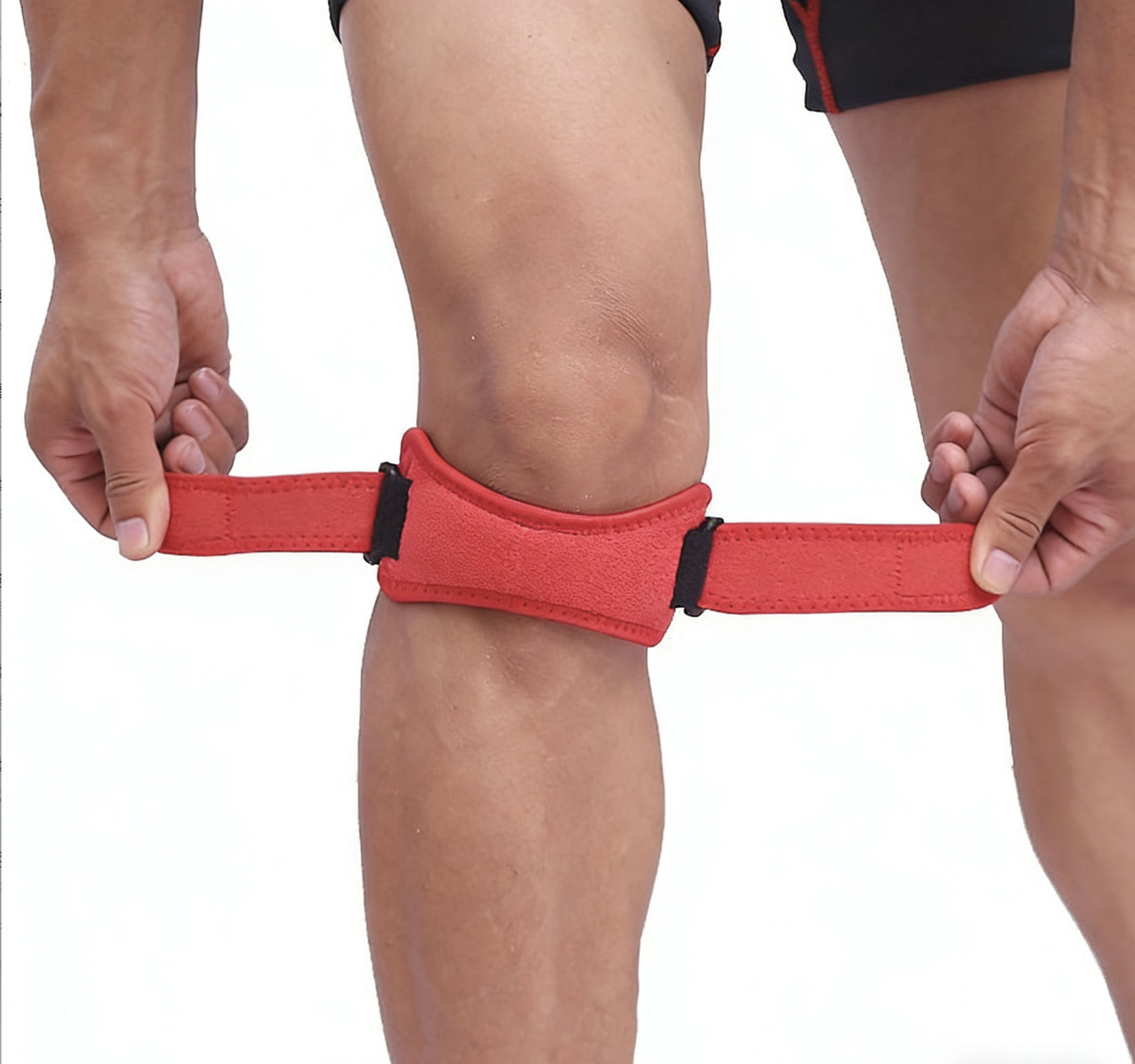 Sports Knee Brace with Patella Support Strap Outdoor Sports Knee Support