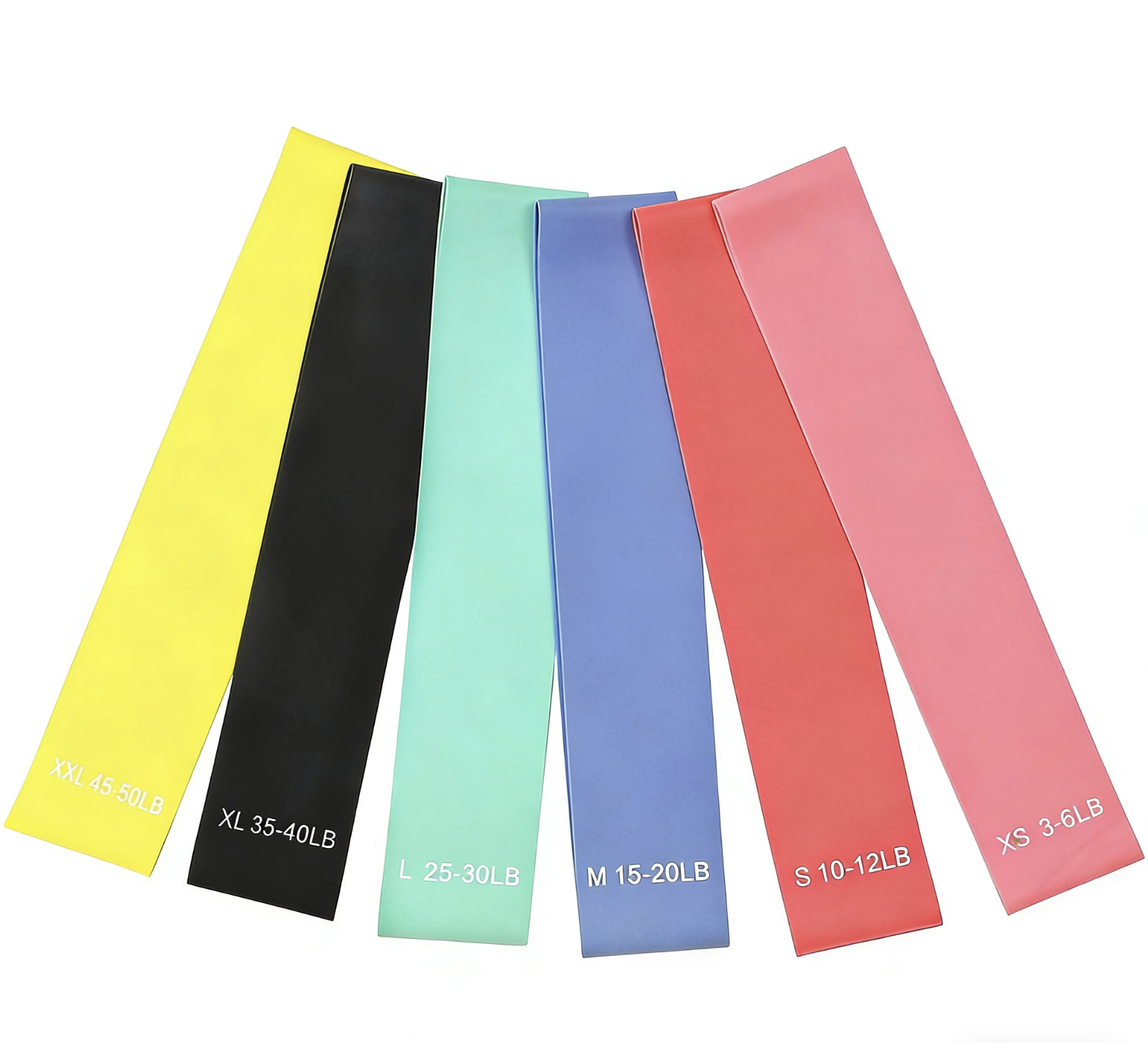 Resistance Bands Elastic Bands Yoga Fitness Resistance Loops Leg Shaping Circular Resistance Bands