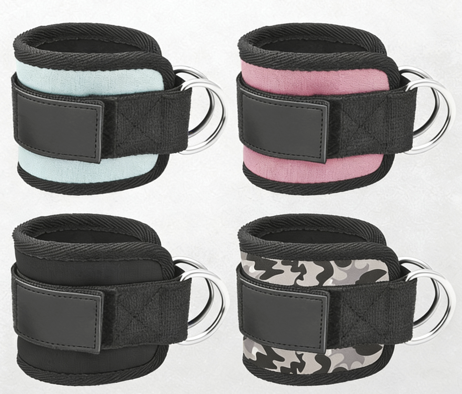 Slimming Camouflage Ankle Strap Leg Muscle Training Fitness Support Brace