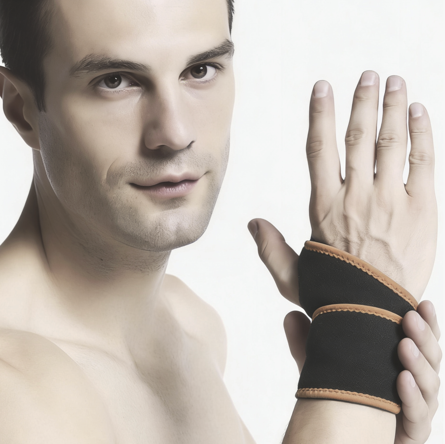 Adjustable Wrist Wrap for Weightlifting Basketball Wrist Support Brace for Sports and Fitness