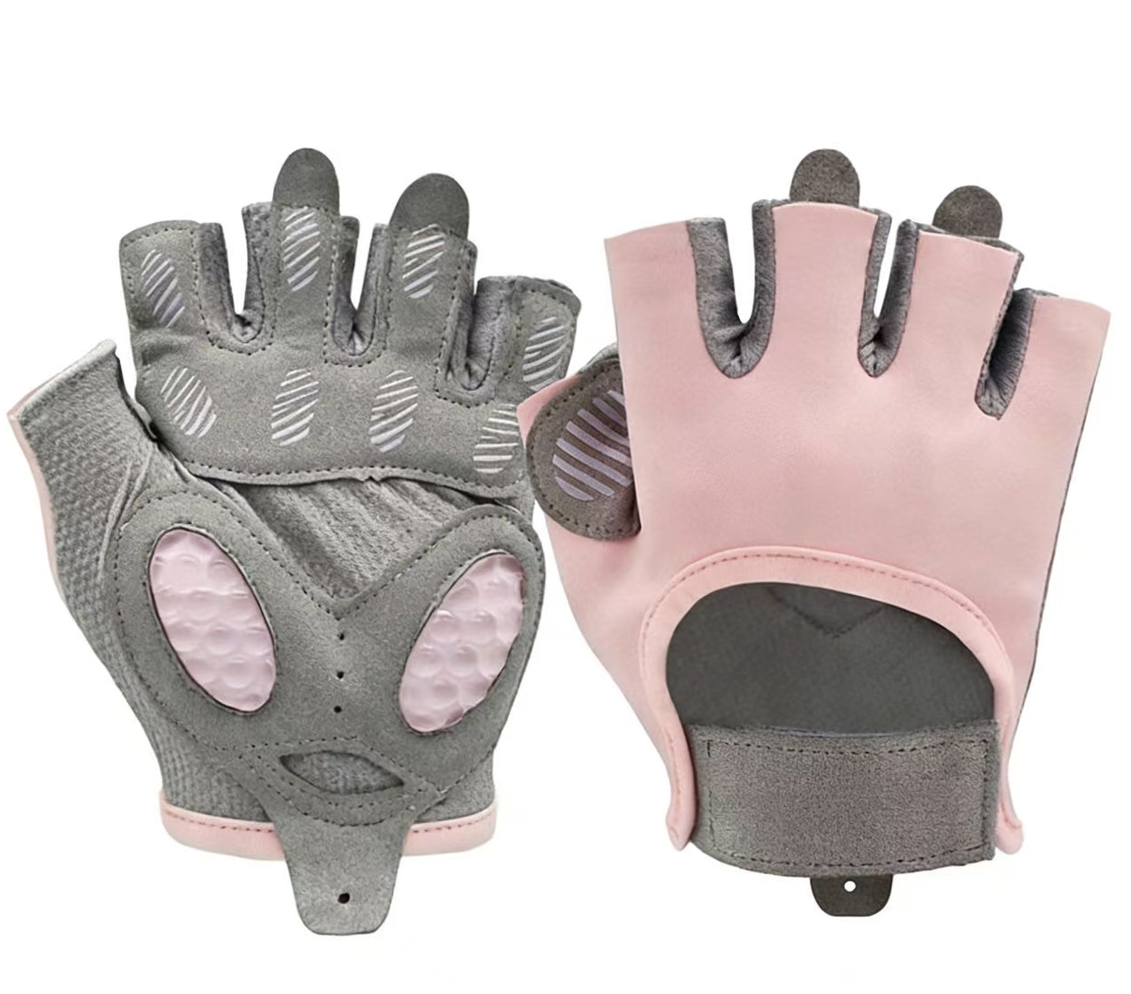 Fashionable Half-finger Liquid Silicone Protective Fitness Gloves for Sports and Yoga