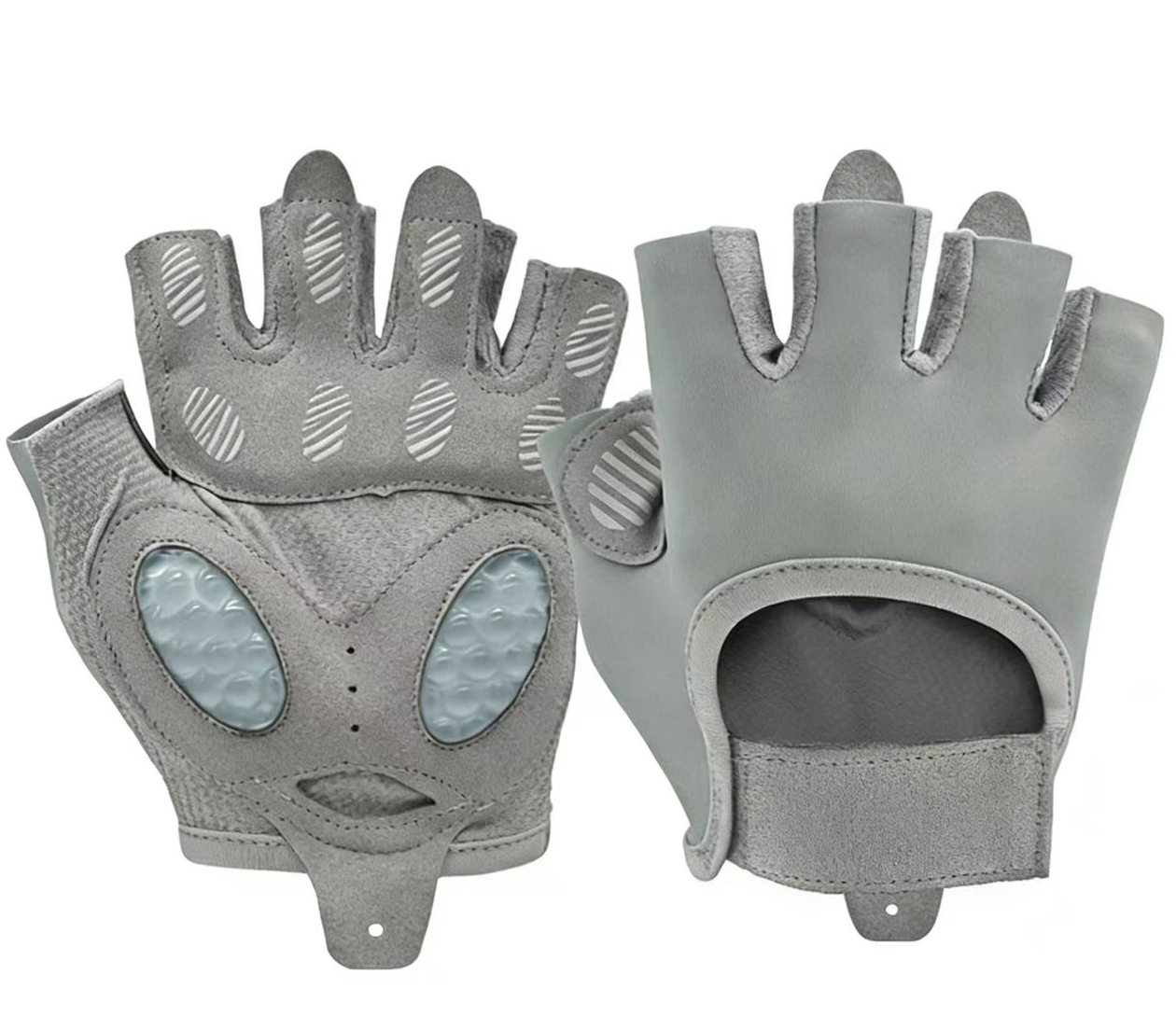 Fashionable Half-finger Liquid Silicone Protective Fitness Gloves for Sports and Yoga