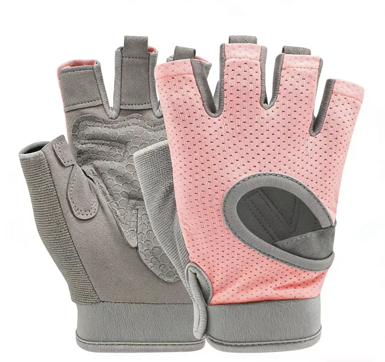 Non-slip Breathable Half-finger Gloves Fitness Gloves Thickened Design