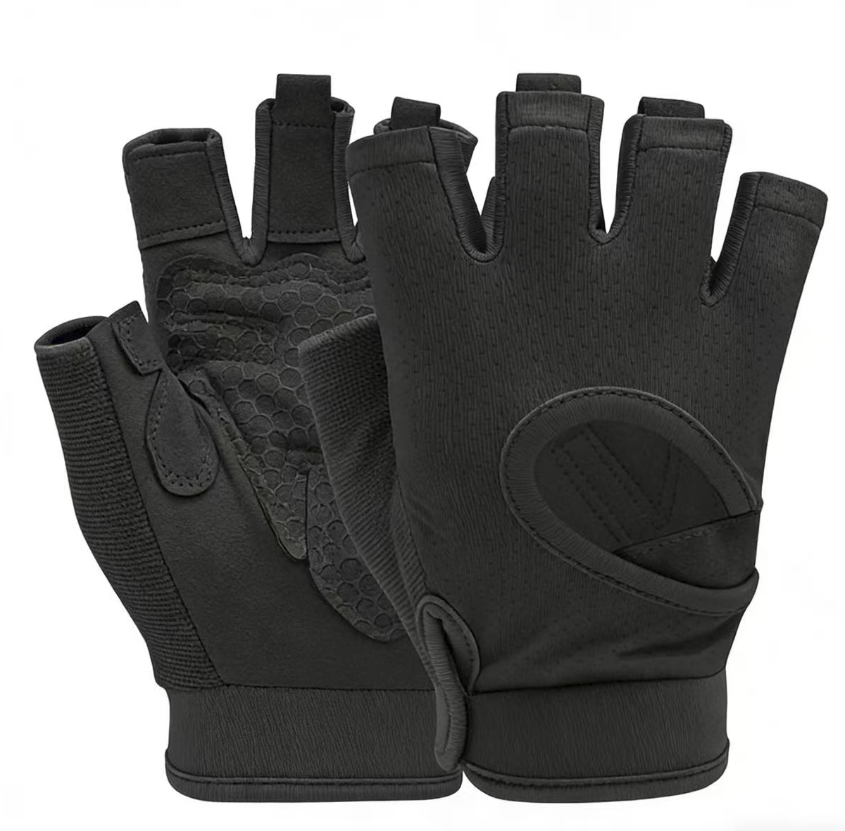 Non-slip Breathable Half-finger Gloves Fitness Gloves Thickened Design