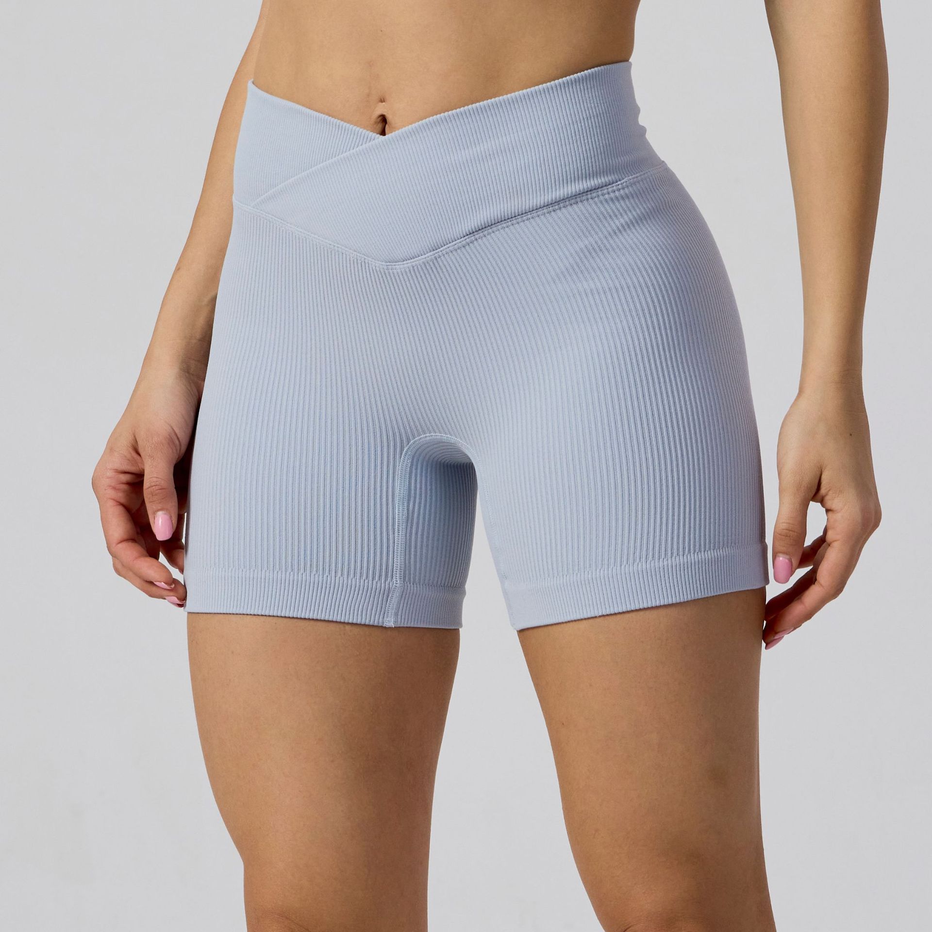 Seamless Women Yoga Shorts Butt-lifting Body-shaping Pants