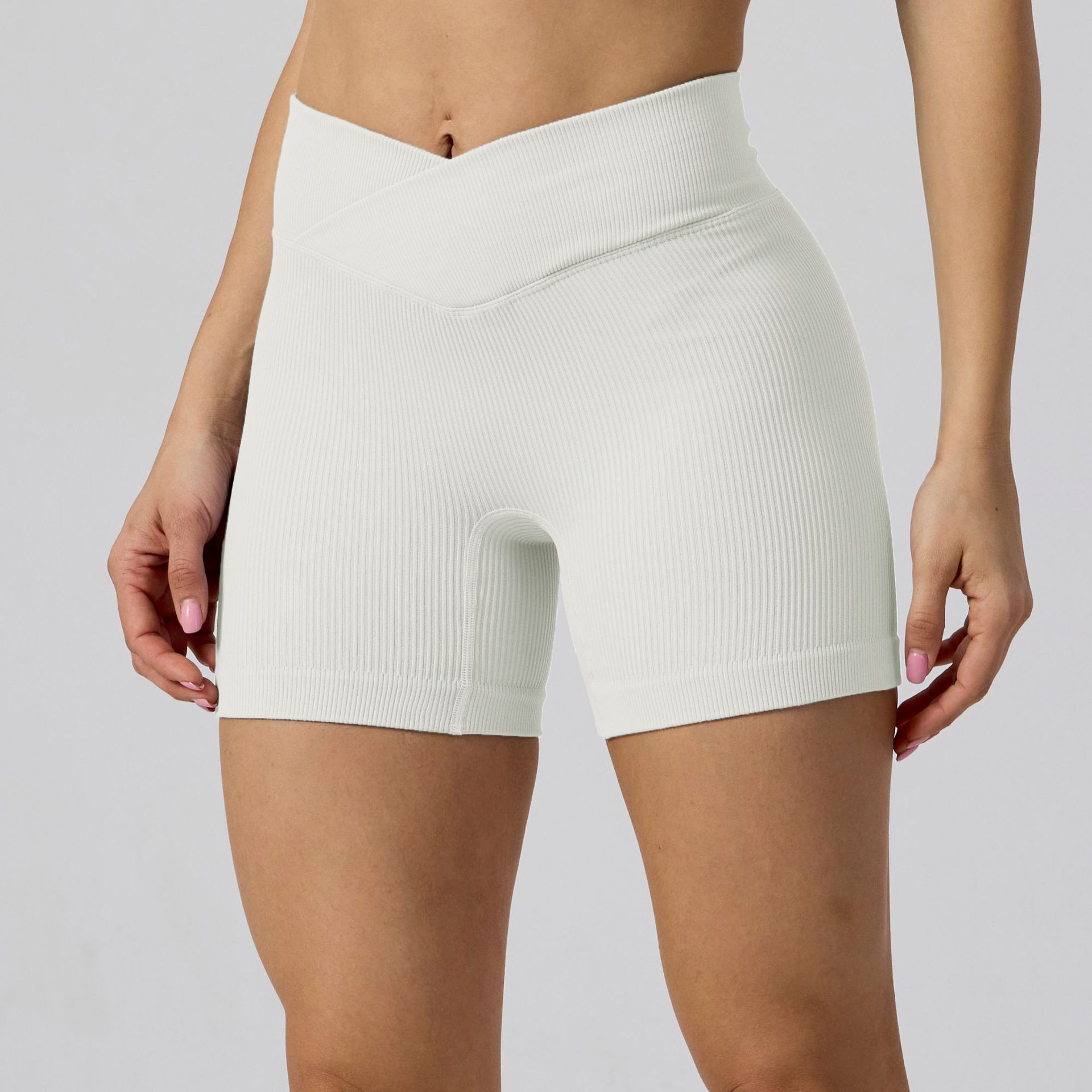 Seamless Women Yoga Shorts Butt-lifting Body-shaping Pants