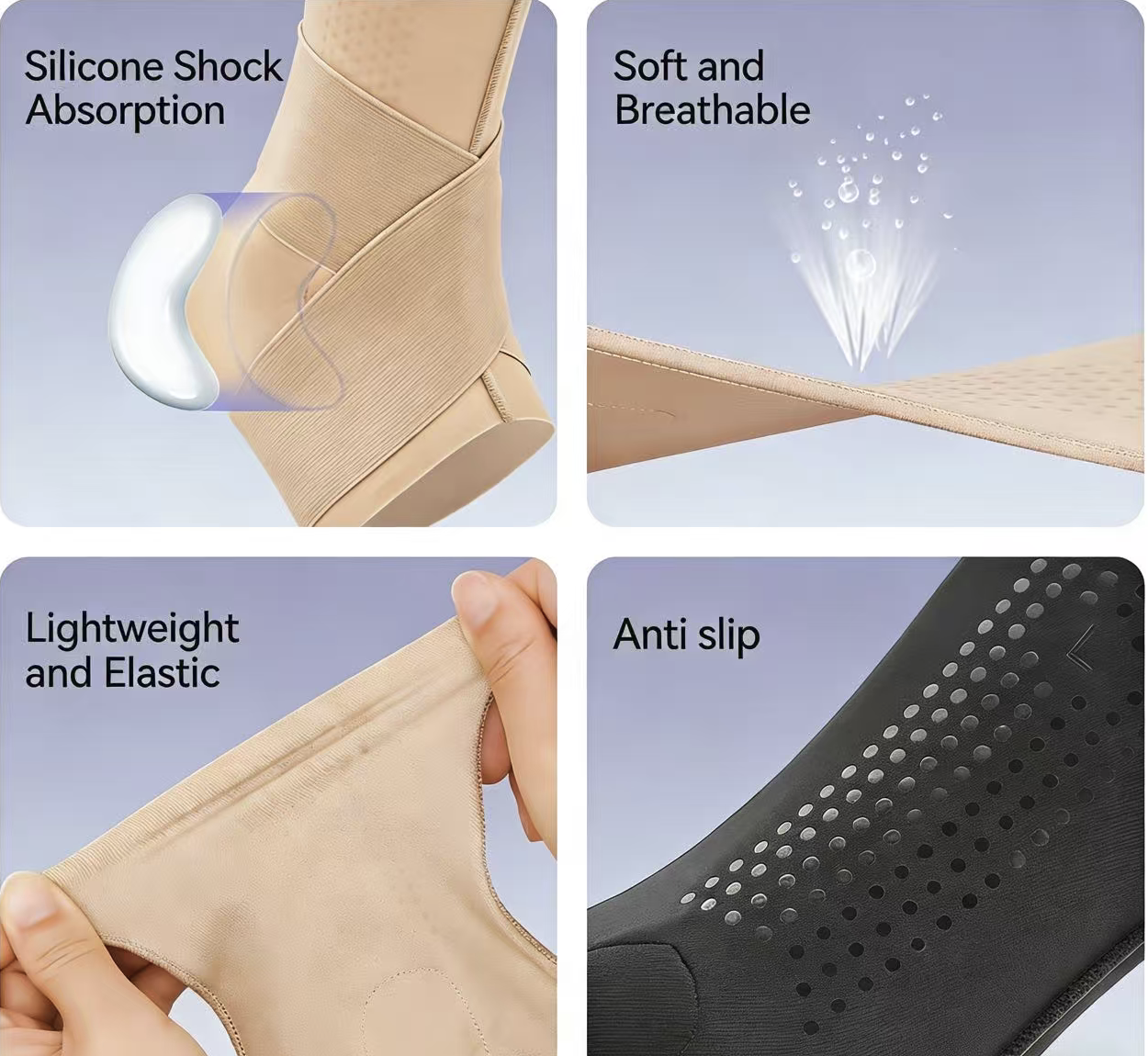 Thin Ankle Support Brace Ankle Protection Sleeve to Prevent Sprains