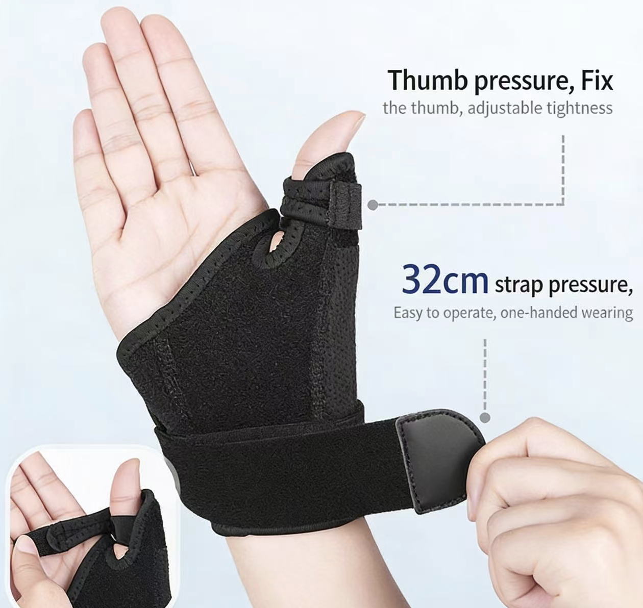 Finger and Thumb Support Brace Wrist Support Breathable thumb Wrist Brace
