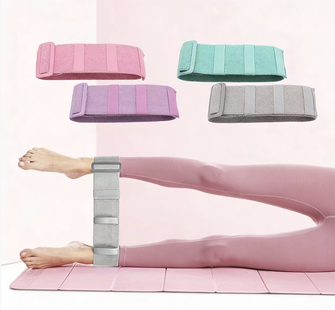 Adjustable Non-slip Thickened Yoga Resistance Band 