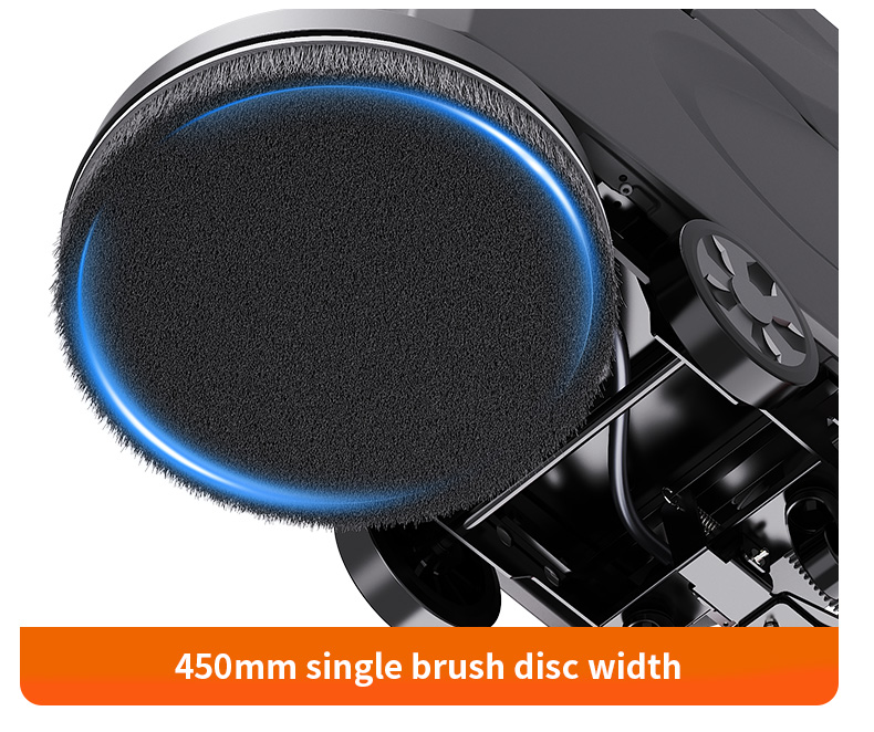 450mm Walk Behind Floor Scrubber Automatic Floor Scrubber Machine for Professional Industrial Clean