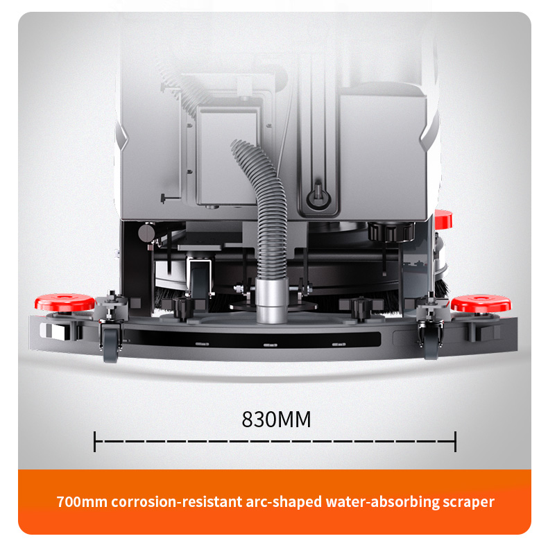 450mm Walk Behind Floor Scrubber Automatic Floor Scrubber Machine for Professional Industrial Clean