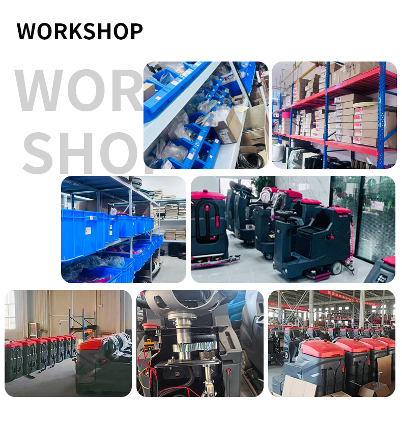 450mm Walk Behind Floor Scrubber Automatic Floor Scrubber Machine for Professional Industrial Clean