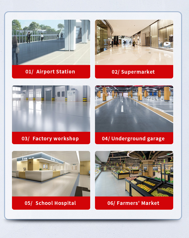 530mm Walk Behind Floor Scrubber Dryer 24V 100Ah Battery Powered Commercial Cleaning Machine Factory